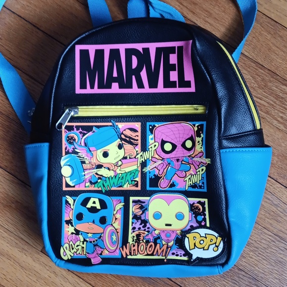Marvel Comics Kid's Small Backpack - Picture 2 of 13
